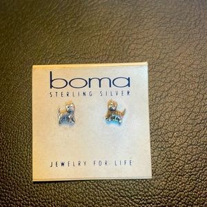 Boma 925 Westie studs